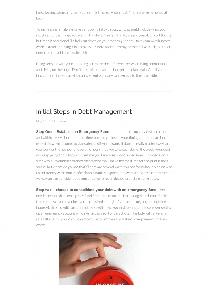 ClearStart Debt Management|  June 2012